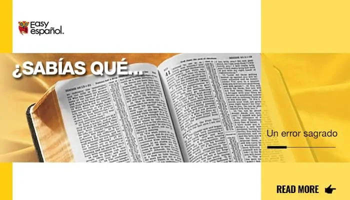 Un error sagrado - Easy Español