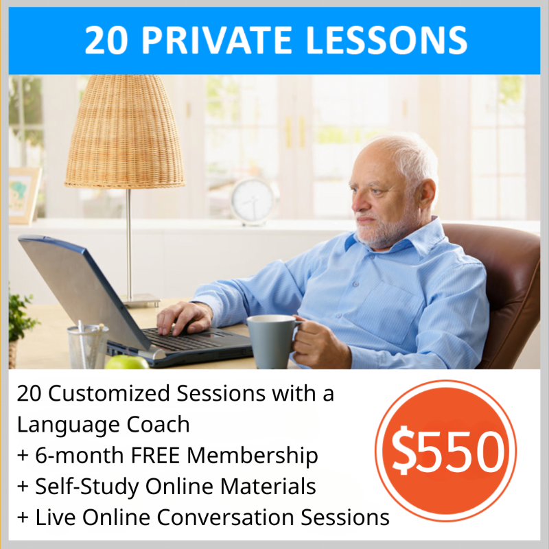 20 Online Spanish Private Lessons - Easy Español - Learn Spanish