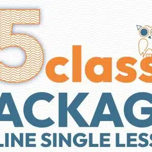 5 Online Private Lessons