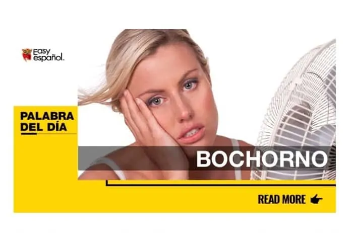 La palabra del día: Bochorno - Easy Español