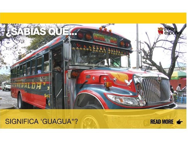 ¿Sabías que significa 'guagua'? - Easy Español