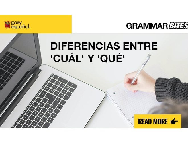 Diferencias entre 'cuál' y 'qué' - Easy Español