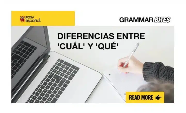 Diferencias entre 'cuál' y 'qué' - Easy Español