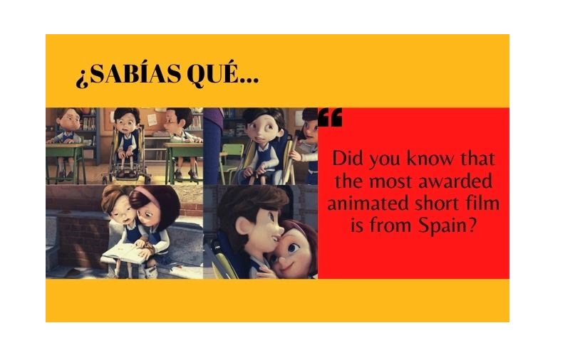 ¿Sabías que el cortometraje animado más premiado es de España? - Easy Español