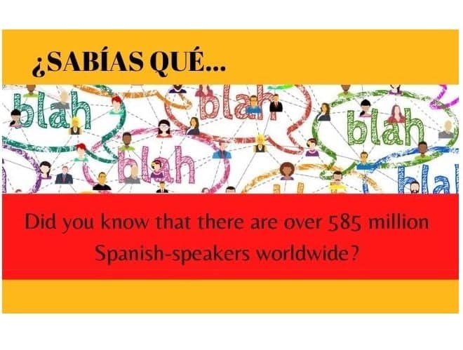 Did you know that there are over 585 million Spanish-speakers worldwide? - Easy Español