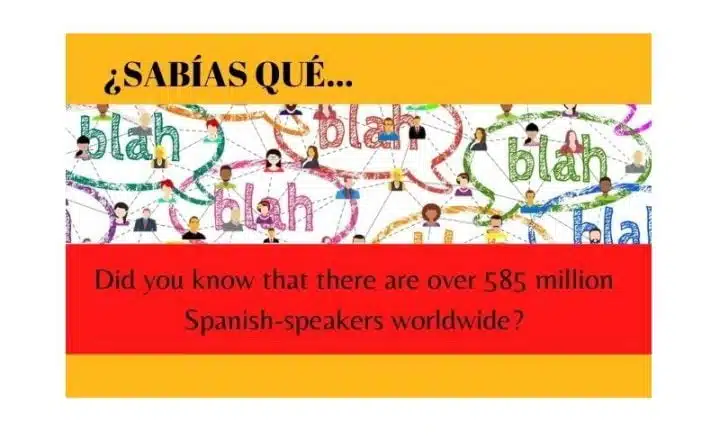 Did you know that there are over 585 million Spanish-speakers worldwide? - Easy Español