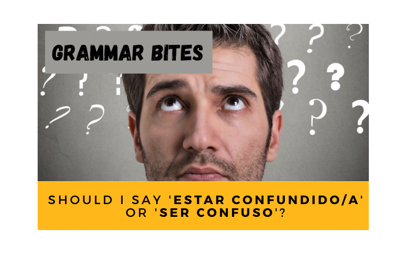 'Estar confundido/a' or 'ser confuso/a'? - Easy Español