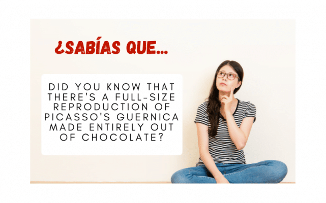 ¿Sabías que hay una reproducción del 'Guernica' de Picasso hecha de chocolate? - Easy Español