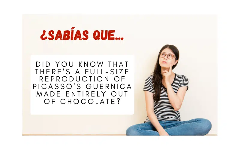 ¿Sabías que hay una reproducción del 'Guernica' de Picasso hecha de chocolate? - Easy Español