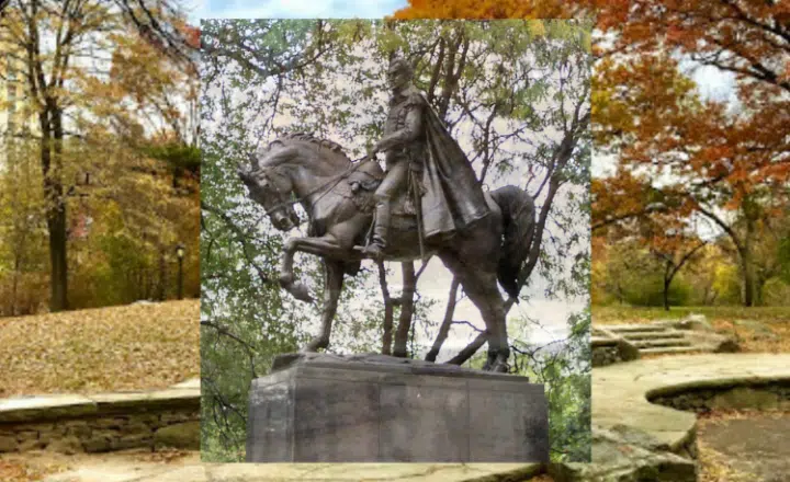¿Sabías que el monumento de Simón Bolívar en Central Park se encontraba originalmente en Summit Rock? - Easy Español