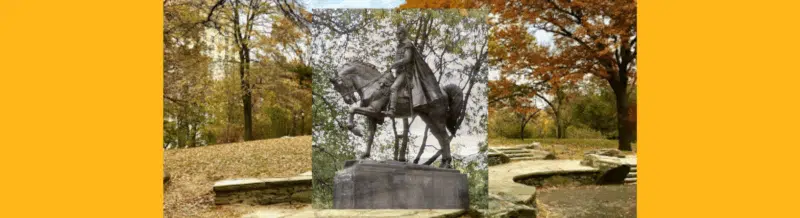 ¿Sabías que el monumento de Simón Bolívar en Central Park se encontraba originalmente en Summit Rock? - Easy Español