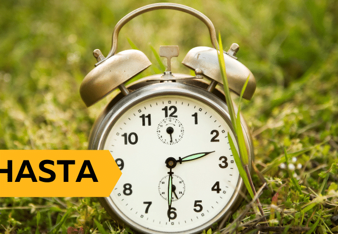 Video: Preposición Hasta - Easy Español