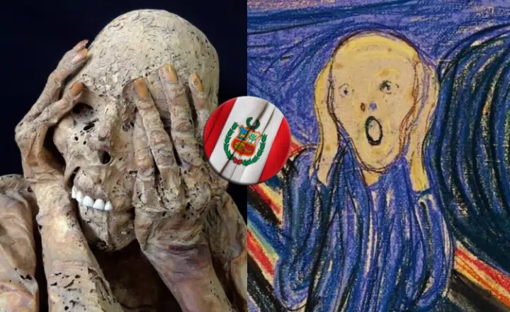 ¿Sabías que 'El grito' de Edvard Munch está inspirado en una momia peruana? - Easy Español