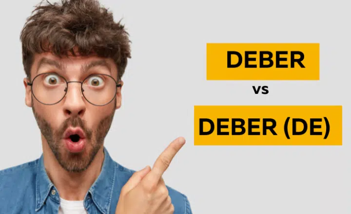 Differences between Deber vs Deber de - Easy Español