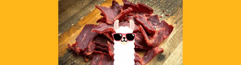 ¿Sabías que el 'beef jerky' original estaba hecho con carne de llama? - Easy Español