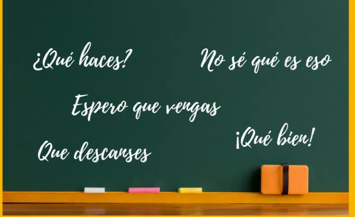 Some uses of the word 'que' - Easy Español