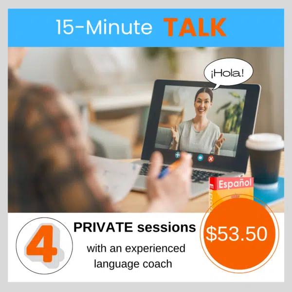 Package 4 - 15 Minutes One to one Talk Session