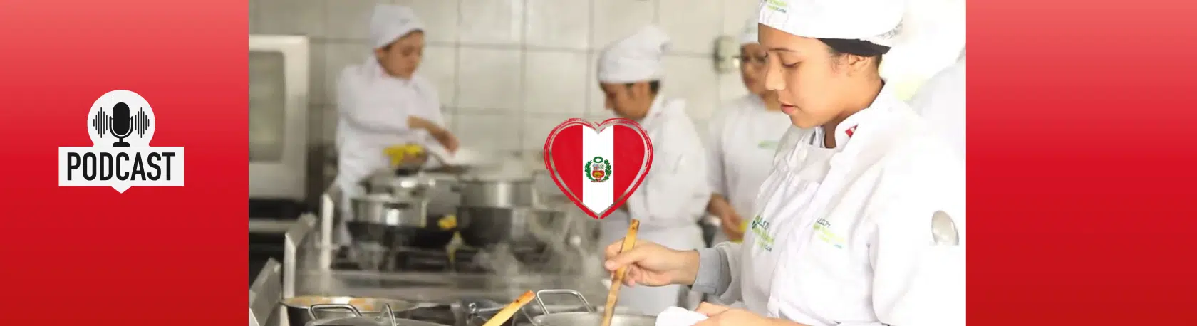 Practice your Spanish listening abilities: Pachacútec, una escuela de cocina que cambia vidas - Life-changing Peruvian culinary school - Spanish Podcast - Spanish listening - Easy Español