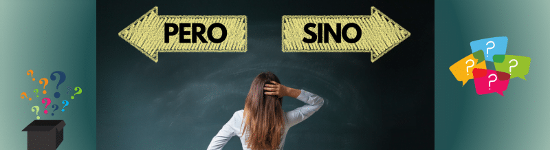 Develop your Spanish grammar skills and review the differences between PERO & SINO - Spanish Grammar - Learn Spanish - Practice Spanish - Study Spanish - Easy Español