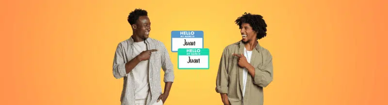 Develop your Spanish Vocabulary: Tocayo - Spanish Word of the Day - La Palabra del Día - Learn Spanish - Speak Spanish - Practice Spanish - Easy Español