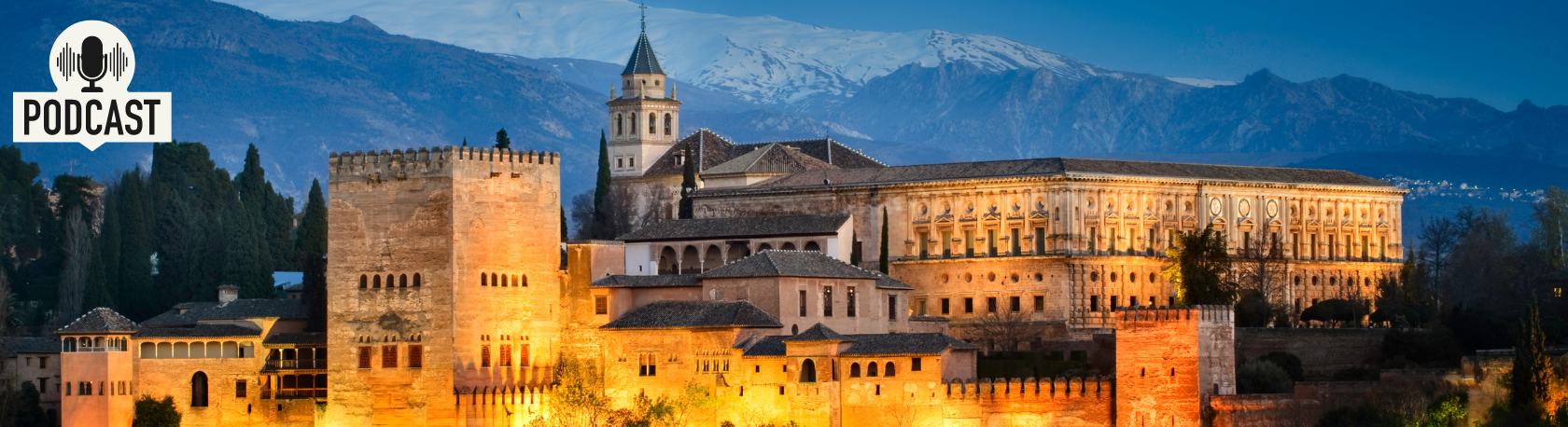 Develop your Spanish listening skills and learn more about the breathtaking Alhambra
