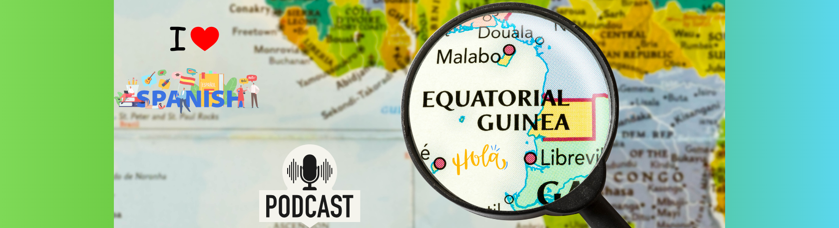 Enrich your Spanish listening skills: At Equatorial Guinea 'Se habla español' - Learn Spanish - Speak Spanish - Spanish Podcast - Listen to Spanish - Easy Español