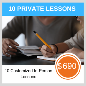 10 Customized In-Person Lessons