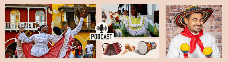 Perfect your Spanish listening abilities while dancing to the rhythm of LA CUMBIA - Spanish Podcast - Spanish on the Go - Listen to Spanish - Learn Spanish - Speak Spanish - Spanish Audios - Easy Español