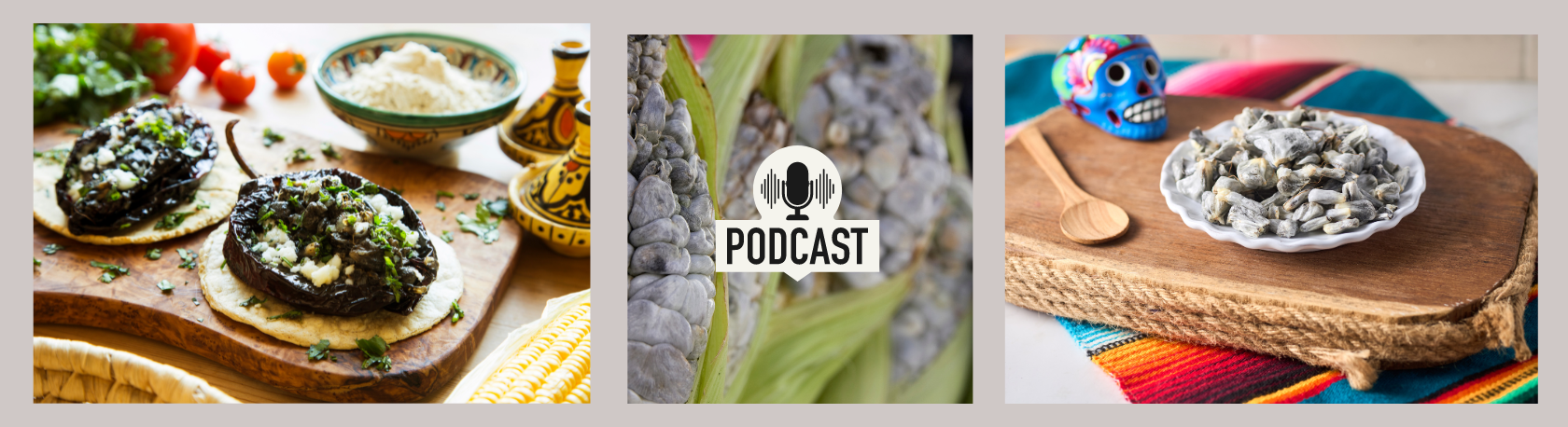 Listen to our Spanish Podcast to learn why the HUITLACOCHE is known as a delicacy from the Gods