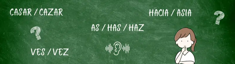 Watch out for these tricky Spanish words that SOUND the same, but have DIFFERENT MEANINGS! - Learn Spanish - Study Spanish - Practice Spanish - Spanish Grammar - Study Spanish - Easy Español