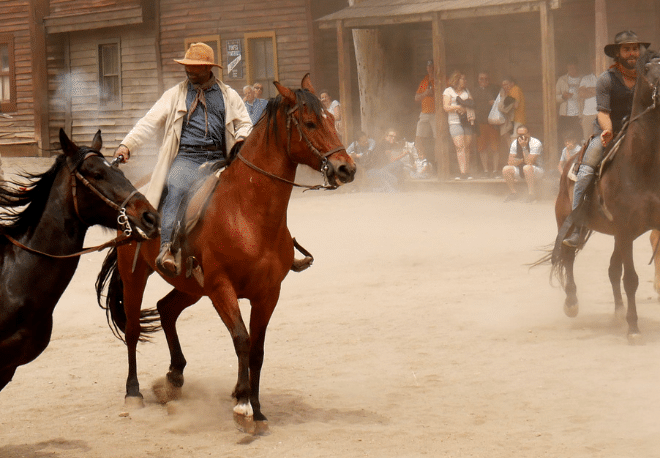 Improve your Spanish listening skills while learning about the SPAGHETTI WESTERNS filmed in MADRID - Spanish Podcast - Spanish on the Go - Learn Spanish - Speak Spanish - Easy Español