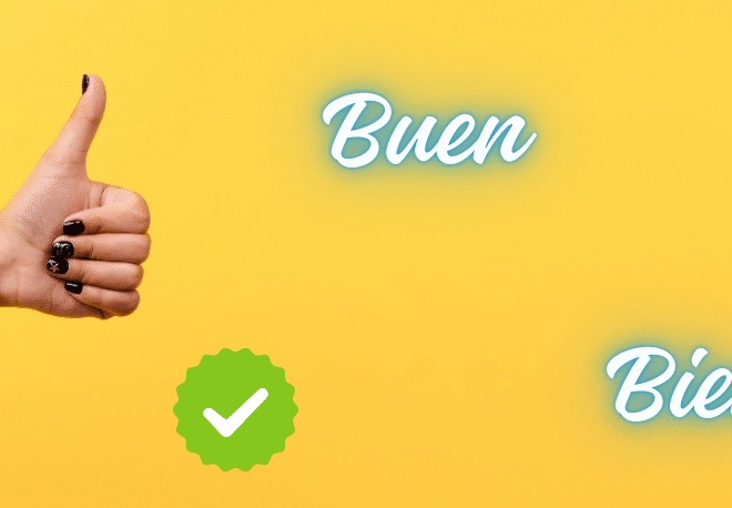 Study the differences between BUEN, BUENO y BIEN to speak Spanish like a pro! (Middle Beginners) - Spanish Grammar - Learn Spanish - Study Spanish - Practice Spanish - Easy Español
