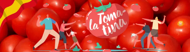 Get ready for a tomato battle: Listen to the interesting history of LA TOMATINA on our Spanish Podcast - Spanish on the Go - Spanish Podcast Listening - Spanish audio - Learn Spanish - Speak Spanish - Easy Español