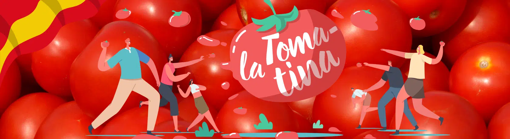 Get ready for a tomato battle: Listen to the interesting history of LA TOMATINA on our Spanish Podcast - Spanish on the Go - Spanish Podcast Listening - Spanish audio - Learn Spanish - Speak Spanish - Easy Español