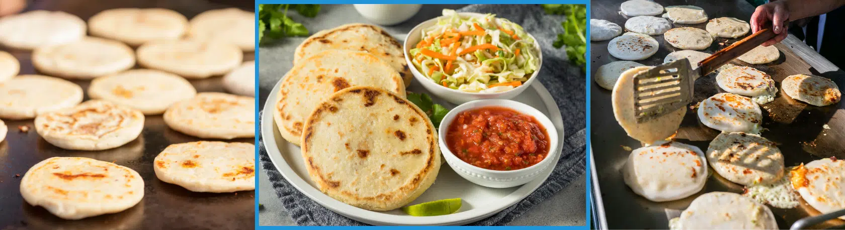 Hear all about las DELICIOSAS PUPUSAS and pick up new Spanish vocabulary on our podcast - Spanish Podcast - Spanish on the Go - Speak Spanish - Learn Spanish - Study Spanish - Easy Español