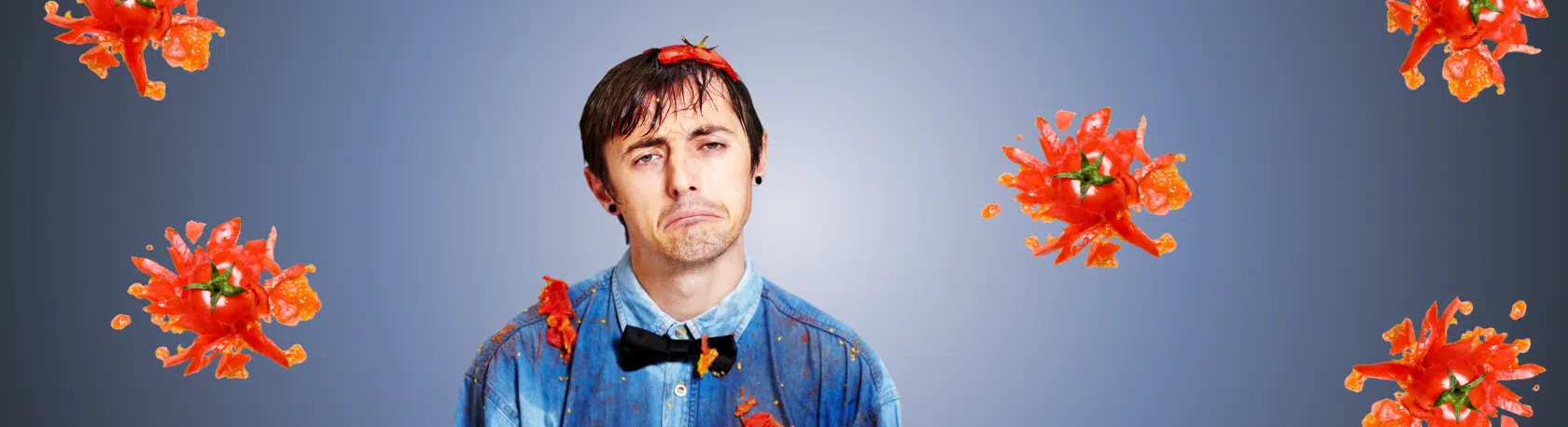 Palabra del día: Tomatazo. Spanish Word of the Day - Speak Spanish - Learn Spanish - Study Spanish - Easy Español