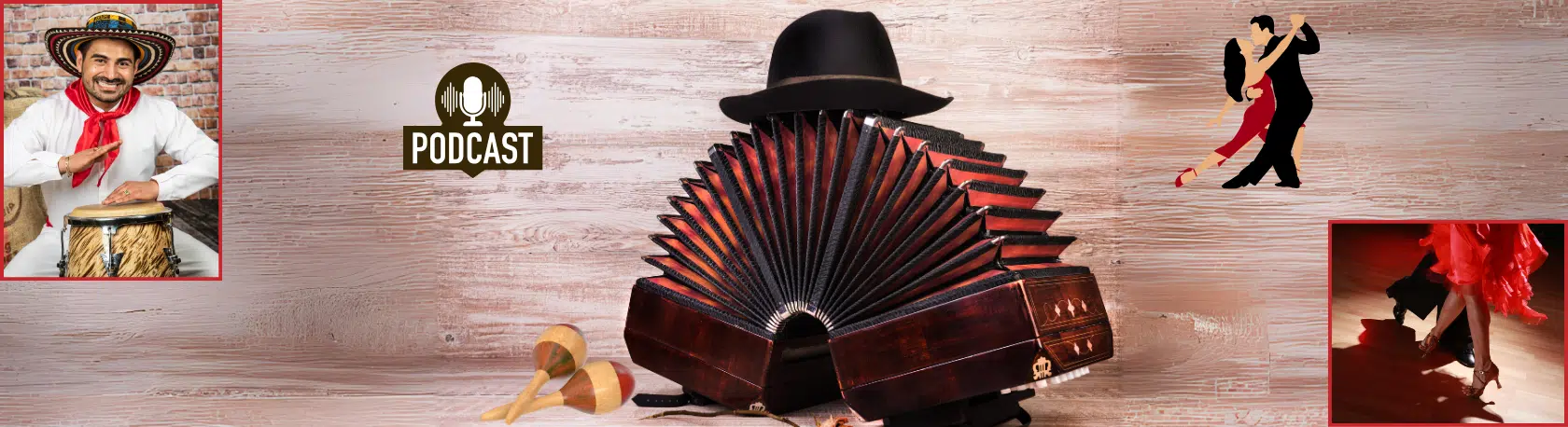 Perfect your Spanish listening comprehension while hearing all about EL ACORDEÓN, the Hispanic instrument of Austrian origins - Spanish Podcast - Spanish on the Go - Learn Spanish - Practice Spanish - Study Spanish - Speak Spanish - Spanish Audio - Easy Español