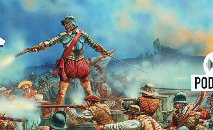 Spanish Podcast: The Pillage of Santo Domingo by Francis Drake - Spanish Listening Comprehension - Spanish on the Go - Spanish listening - Spanish audio - Speak Spanish - Practice Spanish - Easy Español