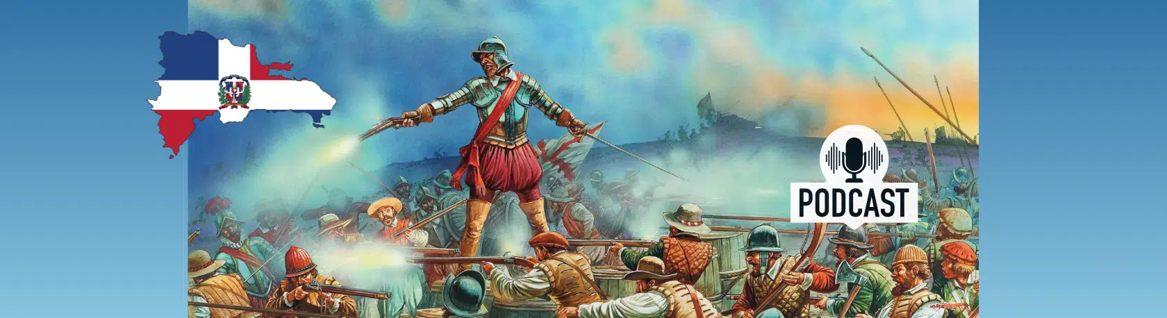 Spanish Podcast: The Pillage of Santo Domingo by Francis Drake - Spanish Listening Comprehension - Spanish on the Go - Spanish listening - Spanish audio - Speak Spanish - Practice Spanish - Easy Español