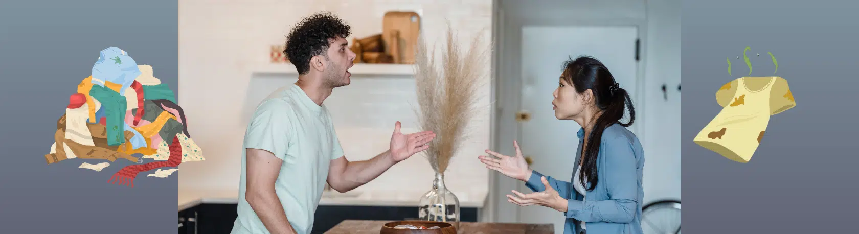 Spanish expression: Sacar los trapos sucios - Spanish phrases - Spanish idioms - Learn Spanish - Speak Spanish - Practice Spanish - Easy Español