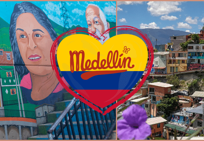 Spanish Podcast: Hear the inspiring story of COMUNA 13, the Medellin neighborhood saved by art - Learn Spanish - Spanish on the Go - Spanish audios - Speak Spanish - Easy Español